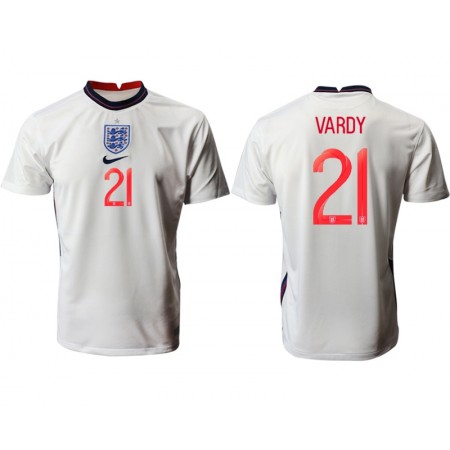 Engeland Vardy 21 Thuis Shirt EK 2020